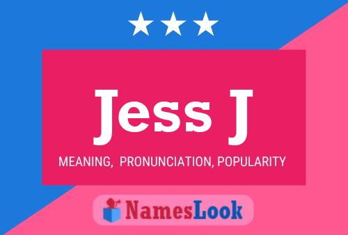 Jess J Name Poster