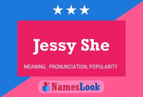 Jessy She Name Poster