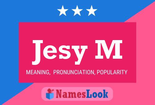 Jesy M Name Poster