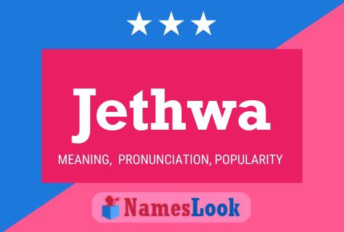 Jethwa Name Poster