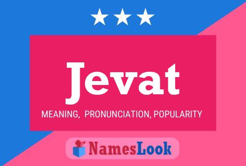 Jevat Name Poster