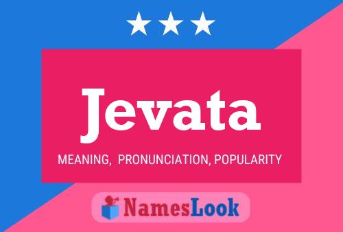 Jevata Name Poster