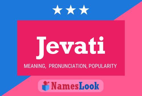 Jevati Name Poster