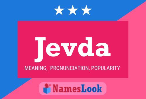 Jevda Name Poster