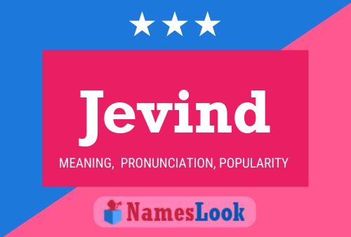 Jevind Name Poster