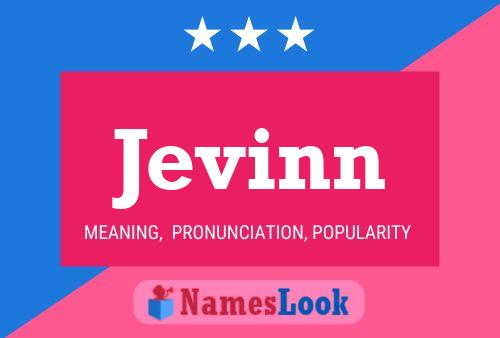 Jevinn Name Poster