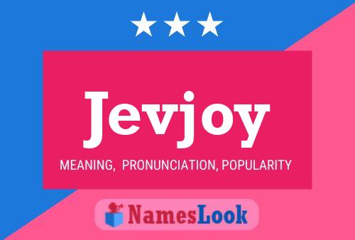 Jevjoy Name Poster