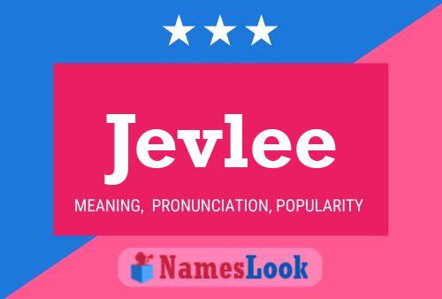 Jevlee Name Poster