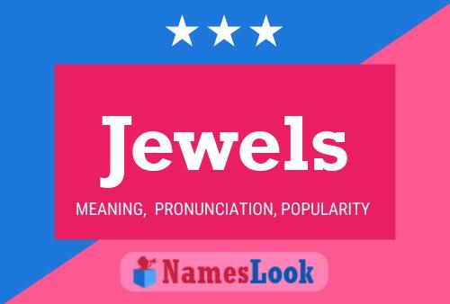 Jewels Name Poster