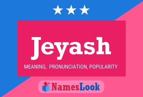 Jeyash Name Poster