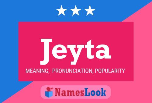 Jeyta Name Poster