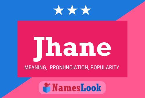 Jhane Name Poster