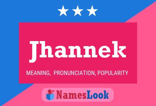 Jhannek Name Poster