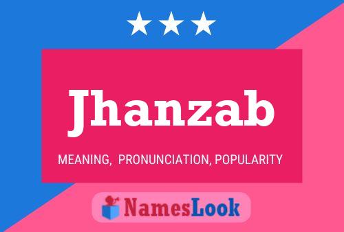 Jhanzab Name Poster