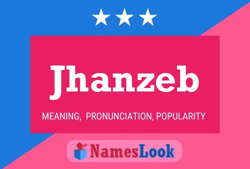 Jhanzeb Name Poster