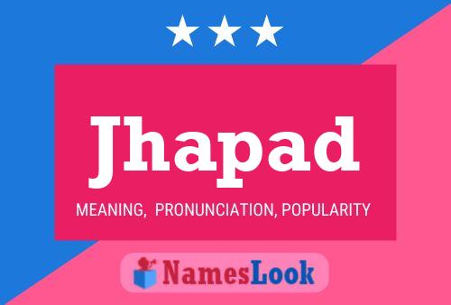 Jhapad Name Poster