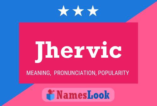 Jhervic Name Poster