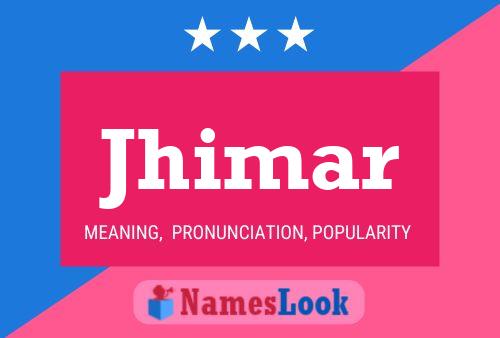 Jhimar Name Poster