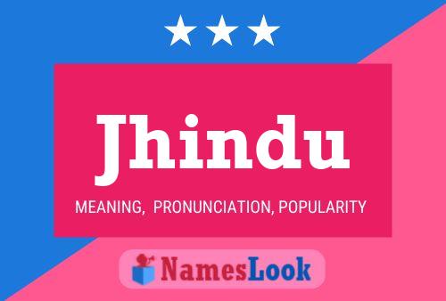 Jhindu Name Poster