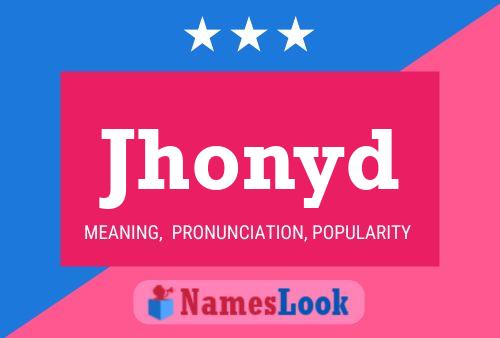 Jhonyd Name Poster