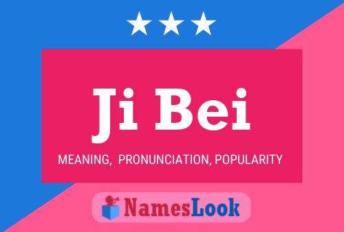 Ji Bei Name Poster