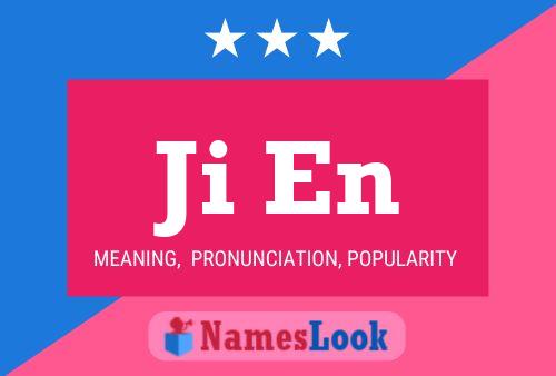 Ji En Name Poster