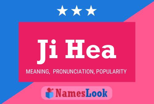 Ji Hea Name Poster