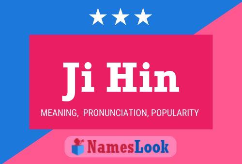 Ji Hin Name Poster