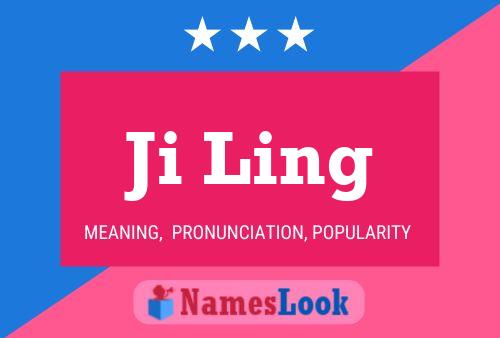 Ji Ling Name Poster