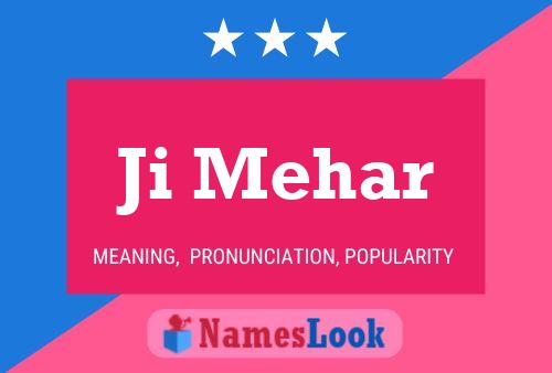 Ji Mehar Name Poster