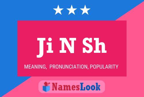 Ji N Sh Name Poster