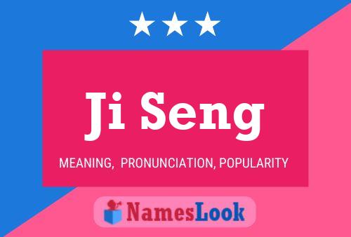 Ji Seng Name Poster