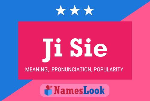 Ji Sie Name Poster