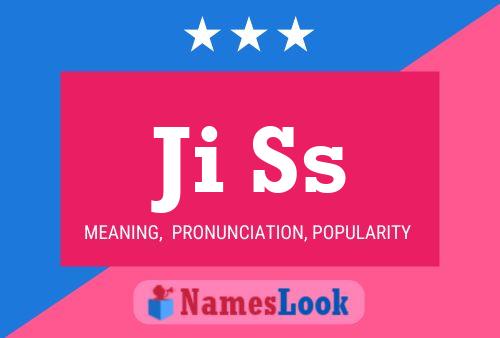 Ji Ss Name Poster