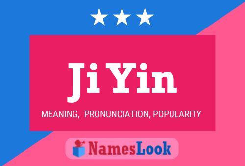 Ji Yin Name Poster