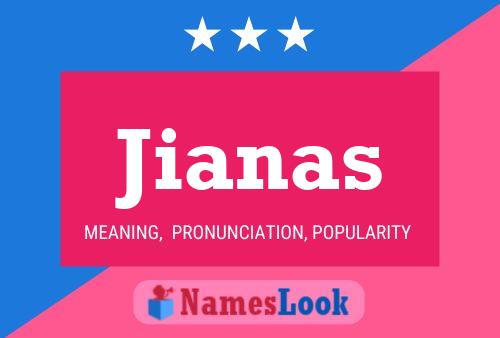 Jianas Name Poster