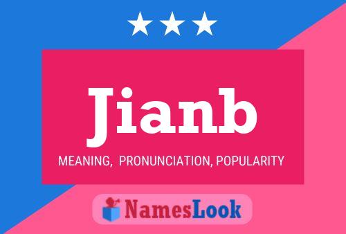 Jianb Name Poster