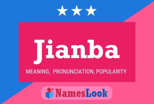 Jianba Name Poster