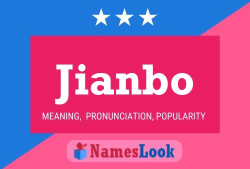 Jianbo Name Poster