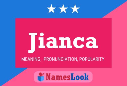 Jianca Name Poster