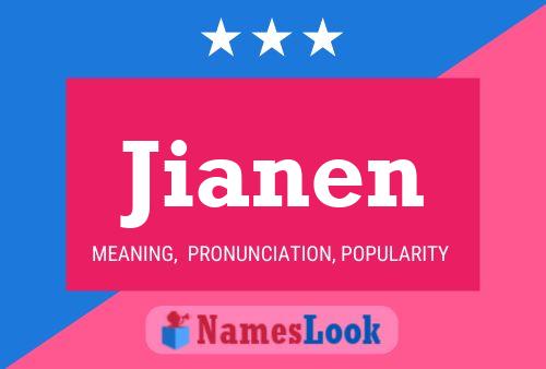 Jianen Name Poster