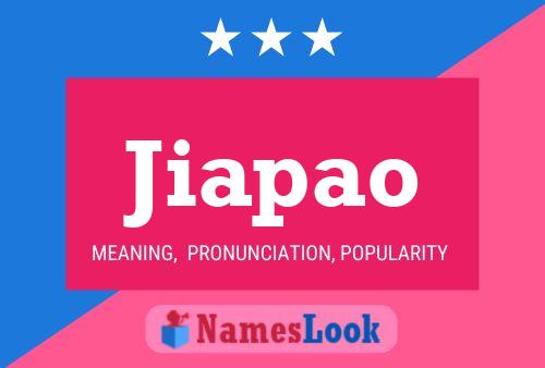 Jiapao Name Poster