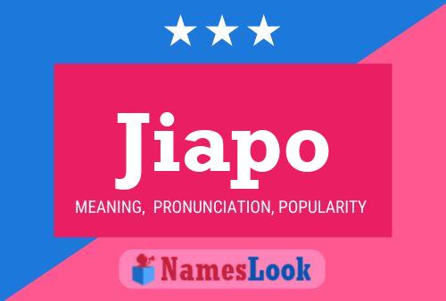 Jiapo Name Poster