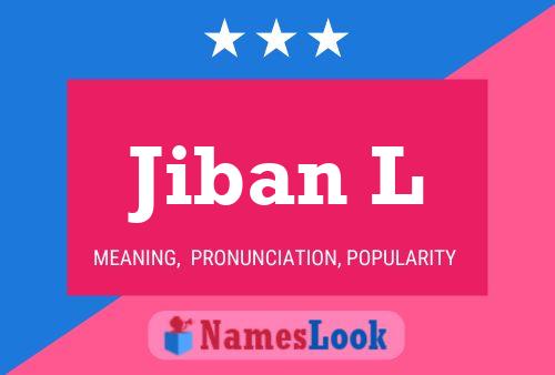 Jiban L Name Poster