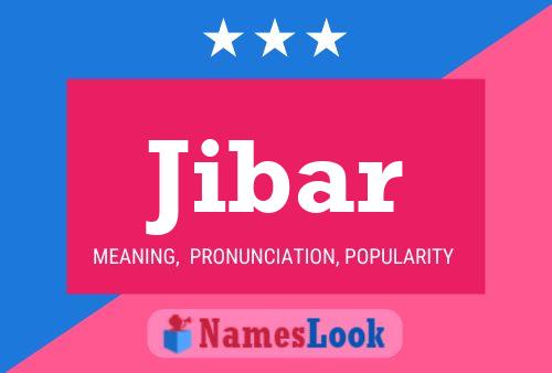 Jibar Name Poster