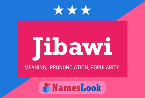 Jibawi Name Poster