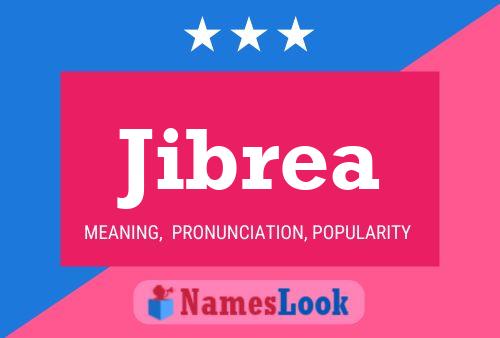 Jibrea Name Poster