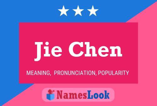 Jie Chen Name Poster