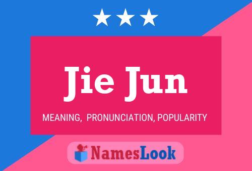 Jie Jun Name Poster