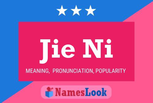 Jie Ni Name Poster